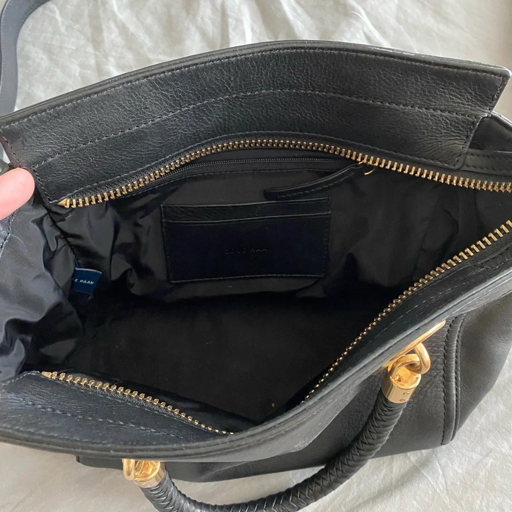Black Cole Haan purse - Picture 3 of 3